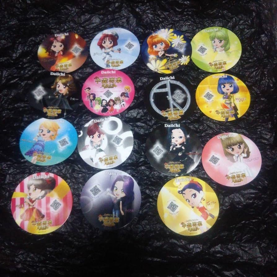 中森明菜　ちび菜缶バッジ18個セット、ラバーストラップ４個 中森明菜＆ちび菜グッズ | CRUISE